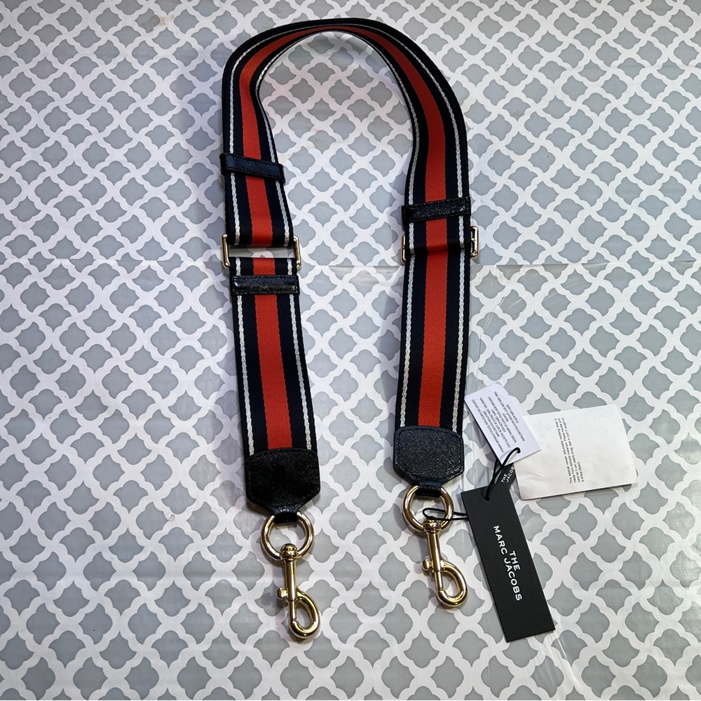 Marc Jacobs women’s or men’s Black and orange Bag Strap